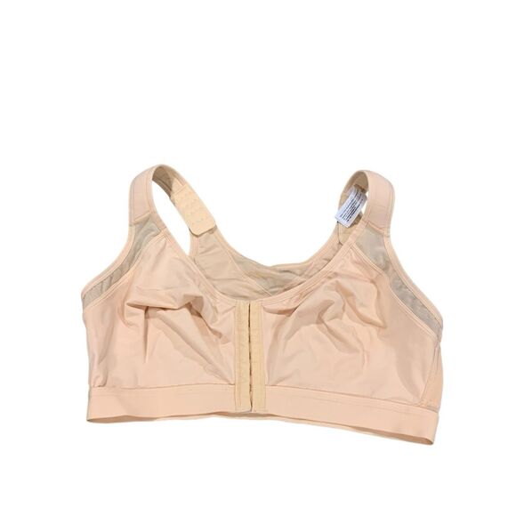 Delimira Womens Front Closure Adjustable Straps Full Coverage Wireless Bra 38DD - Picture 1 of 5